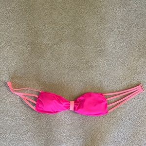 Victoria secret-pink strapless bikini top
